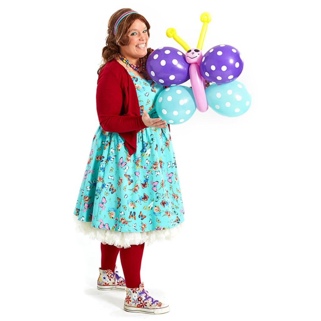 Miss Twist De vrolijke miss twist maakt prachtige ballonnen voor al uw gasten